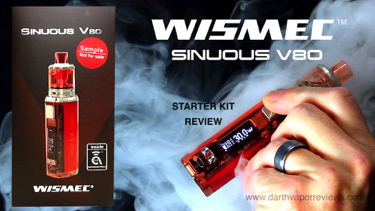 Wismec Sinuous V80 Starter Kit Review
